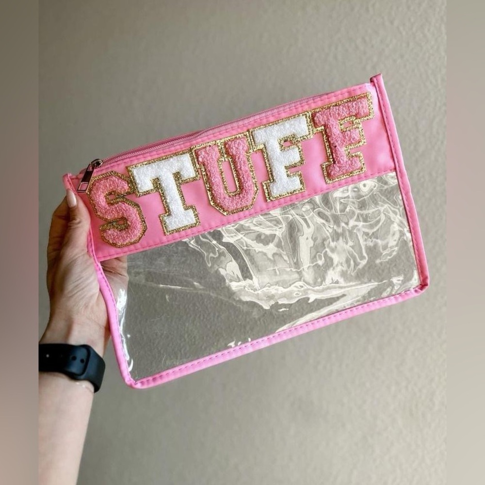 Classic Clear Patch Pouch